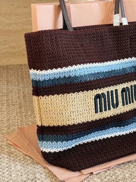 MiuMiu woven bag - Picture 5 of 8